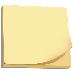 Sticky note PNG-18890